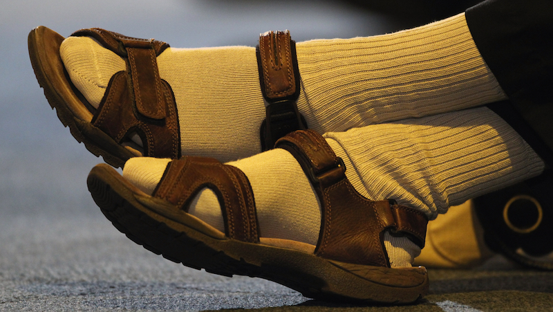 Illustration for article titled A Fool-Proof Guide to Wearing Socks with Sandals: Don't
